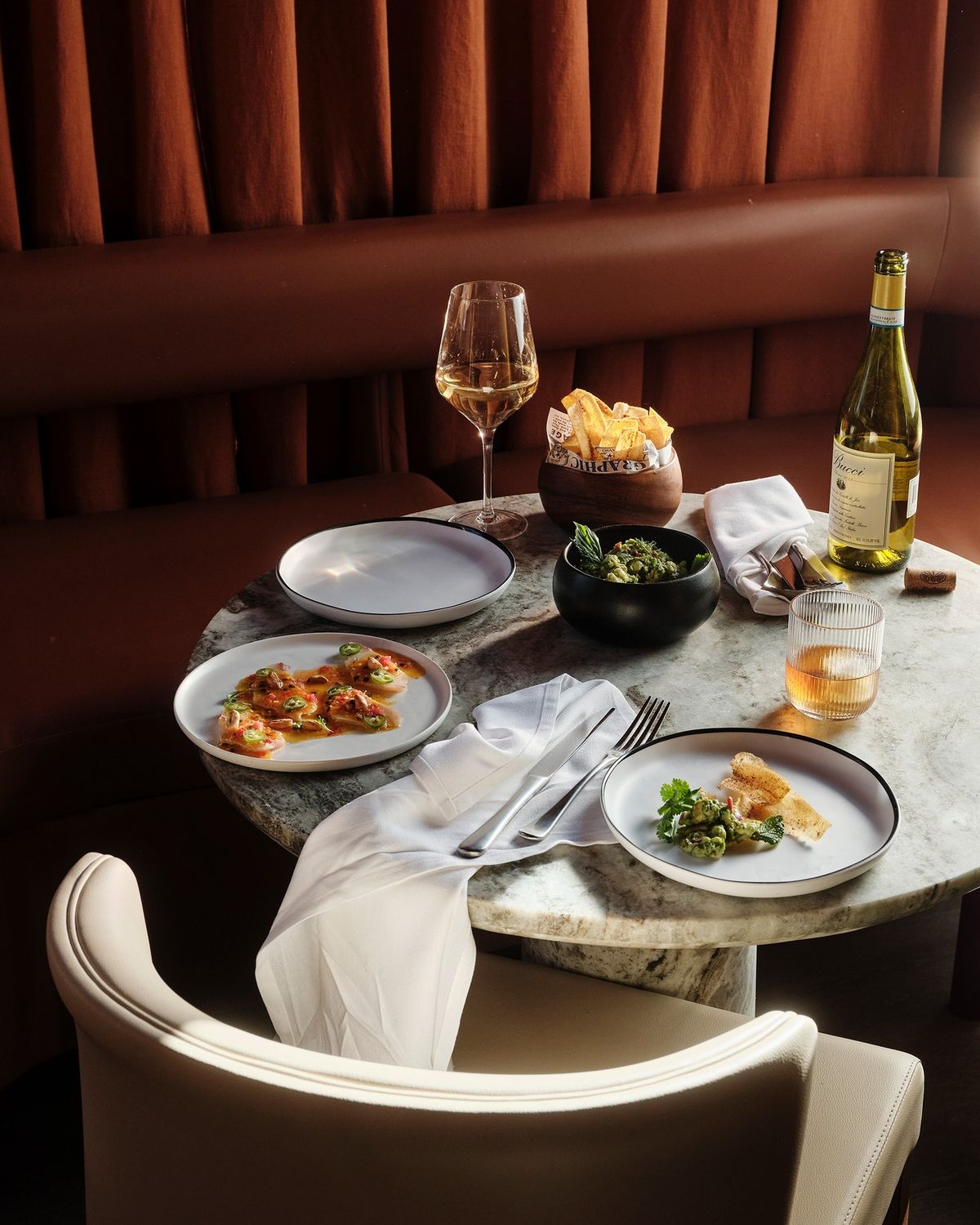 Banquette dining