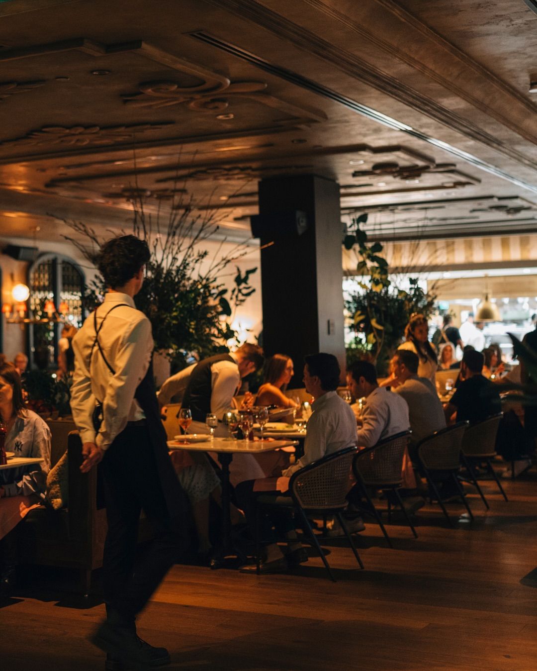The dining room at William & Co.